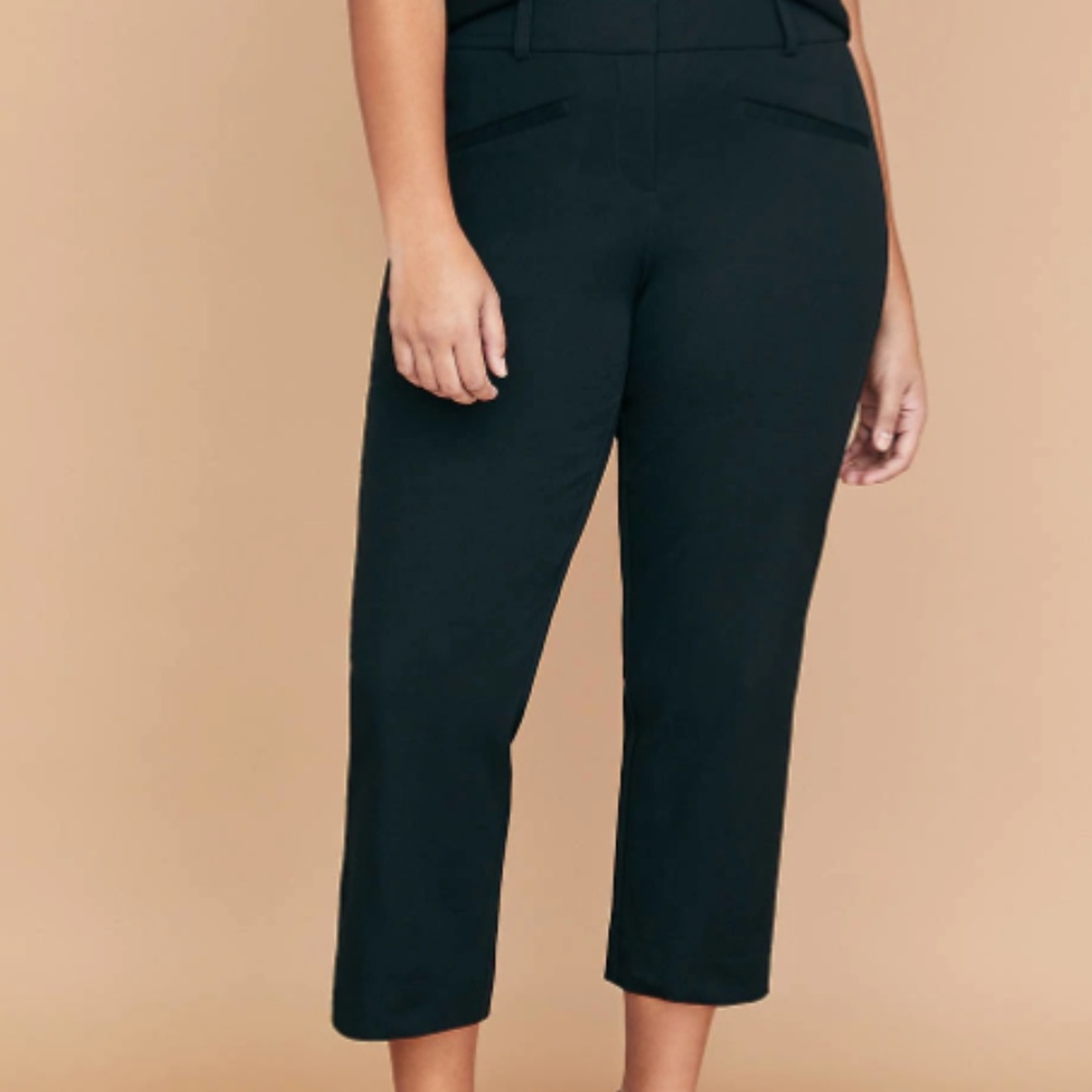 Cuffed Cropped pants